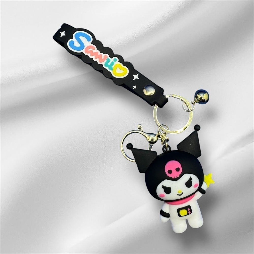 Kuromi Keychain - multicolor Sanrio